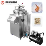 Aço inoxidável Vertical Back Pressure Esterilizador para Pet Food Industry Beverage Industry Alta Qualidade - Esterilizador - foodmachtech